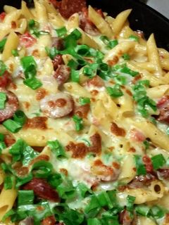 A picture of Spicy Sausage Pasta.