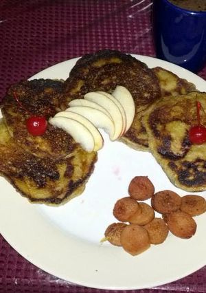 A picture of Jamaican Banana Fritters.