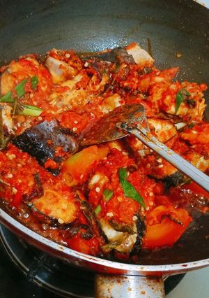 Foto resep Ikan patin sambal merah