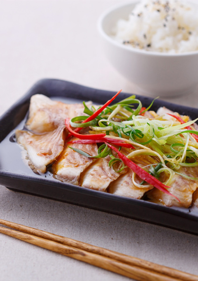 【家樂福廚房】低熱量輕食》蒸鯛魚片 的食譜成品照片