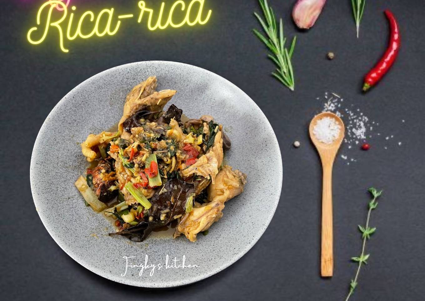 Ayam Kampung Rica Rica Kemangi