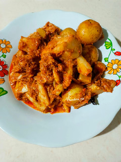 Foto resep Rendang Gori Dan Kentang Tanpa Santan