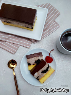 Foto resep Puding Lapis Madona