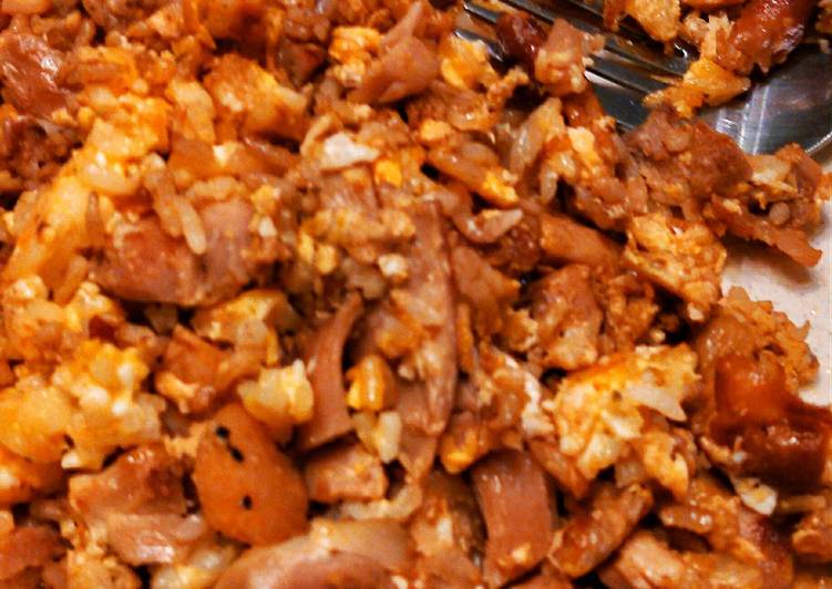 Recipe of Yummy Leftover fried rice