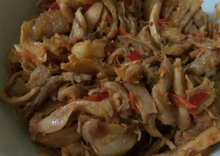 Bahan Membuat Sambal Ayam Suwir Basah 🌶🌶 yang Lezat Sekali