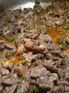 A picture of Pepper steak.