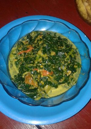 Foto resep Daun pepaya masak santan