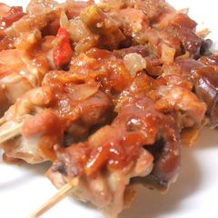 A picture of Cebu-Style Chicken Skewers with Vinegared Marinade.