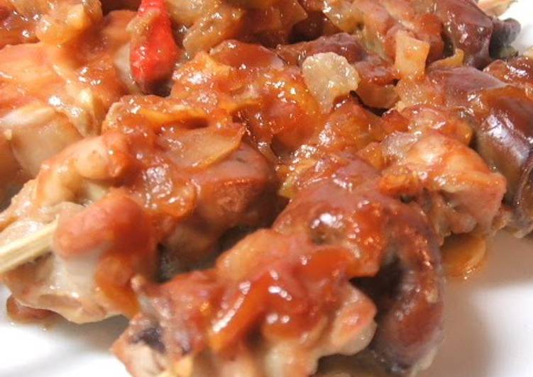 Recipe of Ultimate Cebu-Style Chicken Skewers with Vinegared Marinade