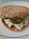 Sándwich de requesón con calabacita