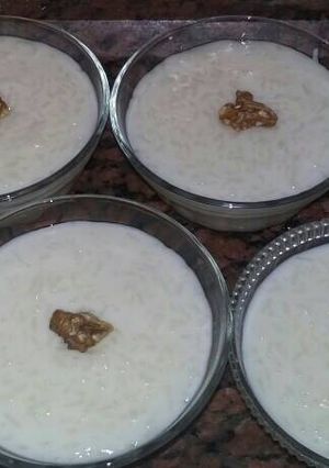 صورة لوصفة رز بحليب