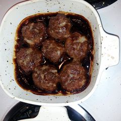 A picture of tasha spicy bomb balls.
