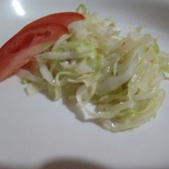 A picture of Steamed cabbage.