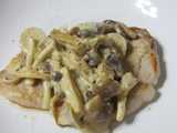 mushroom soy milk pork