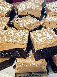 A picture of Mocha Cappuccino Brownies.