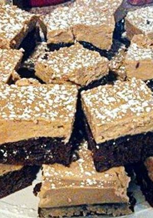 A picture of Mocha Cappuccino Brownies.