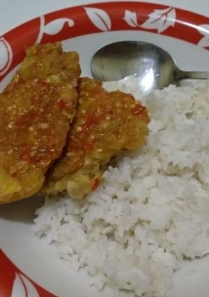 Foto resep Telur geprek krispi