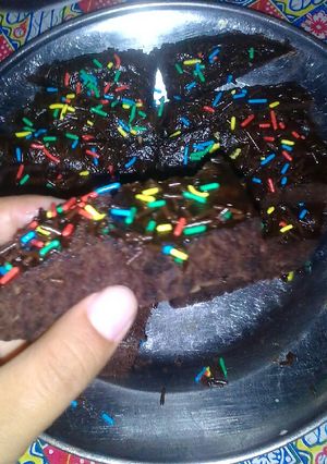 Foto resep Brownis cokolatos tanpa telur