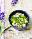 Canh Bí Xanh Nấu Mọc