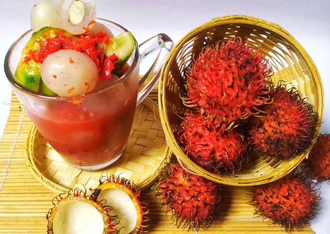Langkah Mudah Memasak Resep Asinan rambutan semangatš„° Langkah Mudah Memasak Resep Asinan rambutan semangatš„°