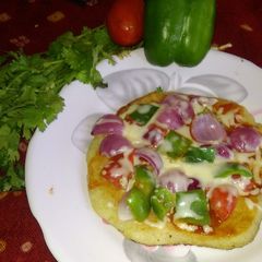 A picture of Pizza uttapam.