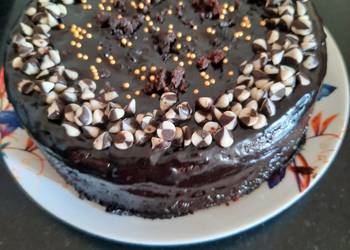 Easiest Way to Recipe Delicious Dark chocolate cake