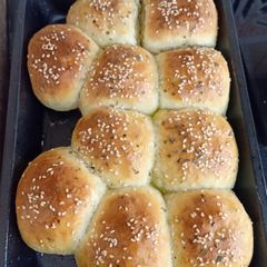 A picture of Chicken Veggies & Cheese Bun 😍😍.