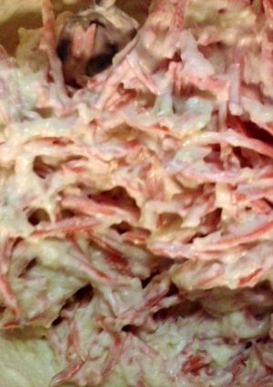 A picture of Carrot Slaw.