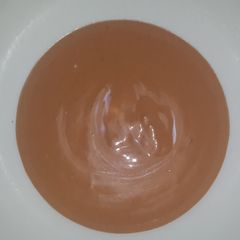 A picture of Burger and Salad Dressing..