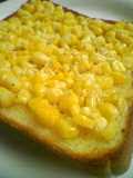 Toast with Corn and Butter