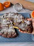 CROSTATA SPEZIATA AL CACAO CON CREMA ALL'ARANCIA
