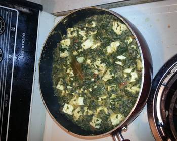 Update, Serving Recipe Palak paneer Delicious Simple