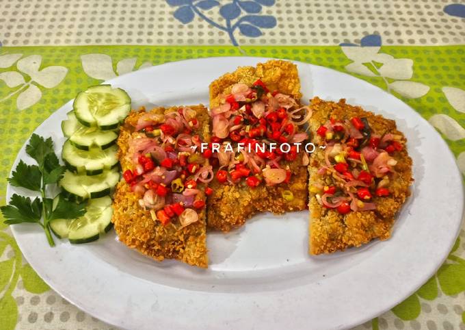 Telur Katsu Sambal Matah