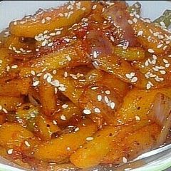 A picture of Honey Chilli Potato...