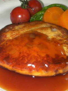 A picture of Meatless Teriyaki Tofu Hamburger Patties.