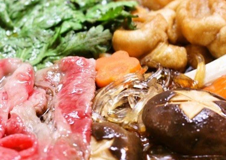 How to Cook Perfect Kanto-Region Style Sukiyaki Stock