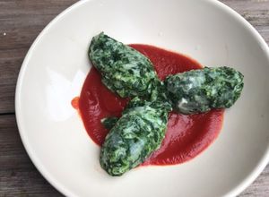 Foto di Gnudi ricotta e spinaci