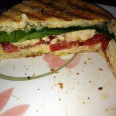 A picture of Chicken Avocado Paninis.