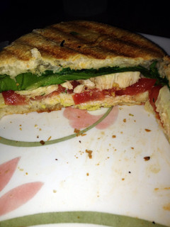 A picture of Chicken Avocado Paninis.