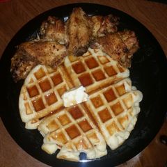 Easy Chicken n Waffles A picture of Easy Chicken n Waffles.