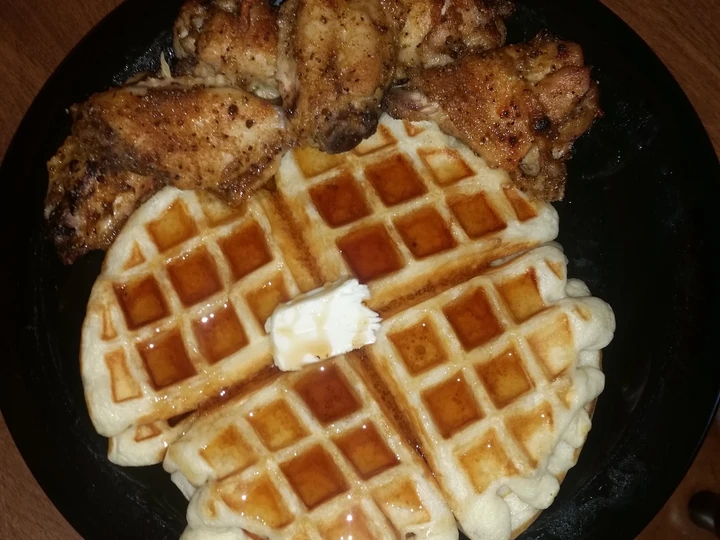 Easy Way Prepare Easy Chicken n Waffles the So Delicious Really delicious
