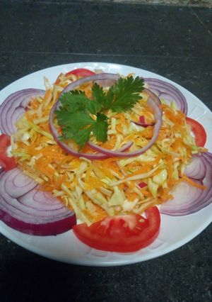 A picture of Vegetable salad.