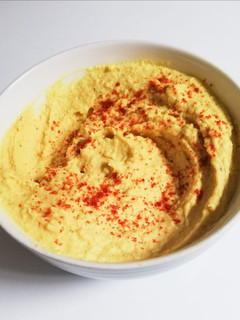 Una foto de Hummus de garbanzo