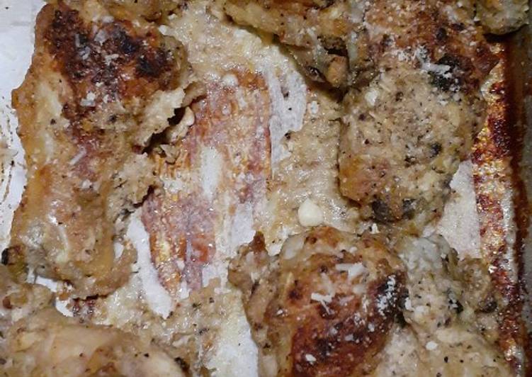 Step-by-Step Guide to Make Award-winning Garlic Parmesan Chicken Recipe Wings (Keto/Low Carb)