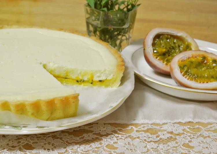 How to Make Favorite Passionfruit (or Mango) Cheese Tart