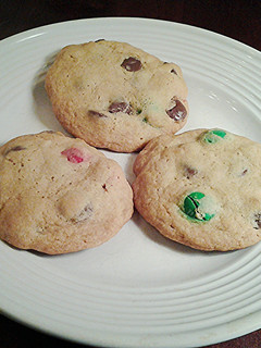 A picture of Mint Chocolate Chip Cookies.