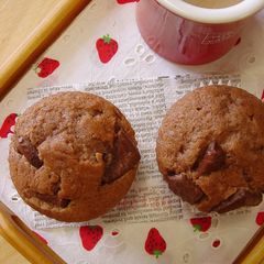 A picture of Chocolate Chunk Muffins.