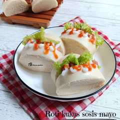 Roti kukus sosis mayo-レシピのメイン写真