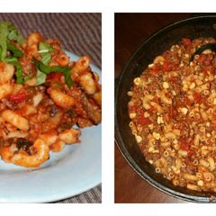 A picture of Gran's Goulash.