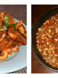 A picture of Gran's Goulash.